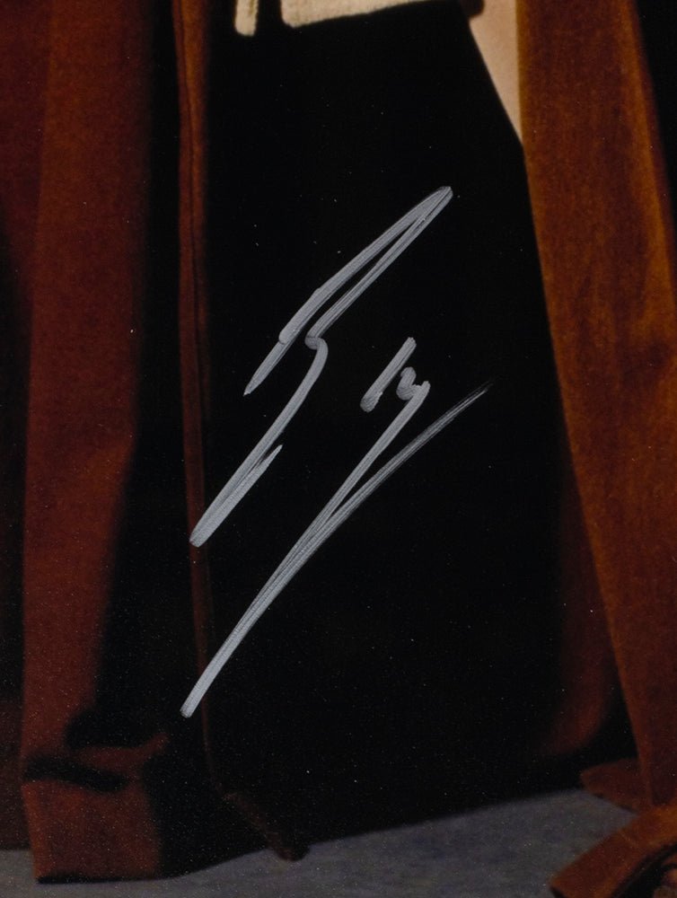 Ewan McGregor Autographed 16x20 Framed Star Wars Obi-Wan Kenobi Photo with JSA Certificate - Perfect for Movie Memorabilia Collectors & Star Wars Fans Display