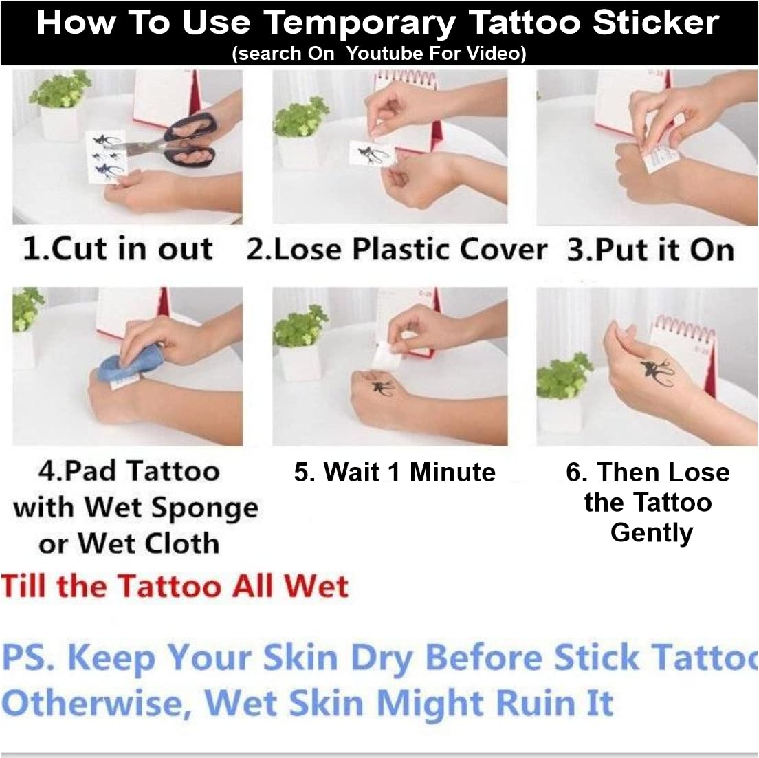 Rakhi Tattoos for Brother - Waterproof Temporary Body Art - Perfect for Raksha Bandhan Celebrations, Sibling Bonding & Festival Gifts