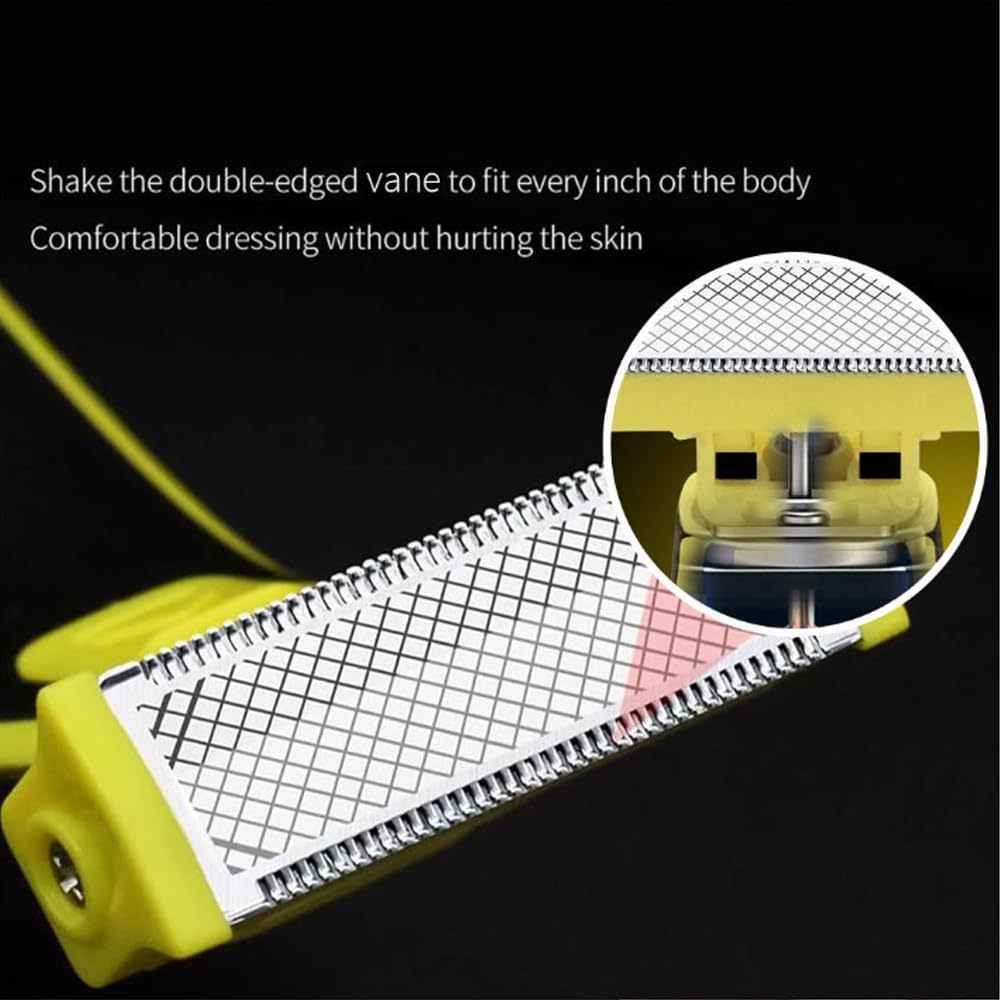 Stellaya Electric Razor for Men - 2025 New Wet & Dry Shaver with 4 Adjustable Combs (1 Set + 1 Blade) - Full Body Washable Mens Shaver for Smooth Shaving at Home, Gym or Travel