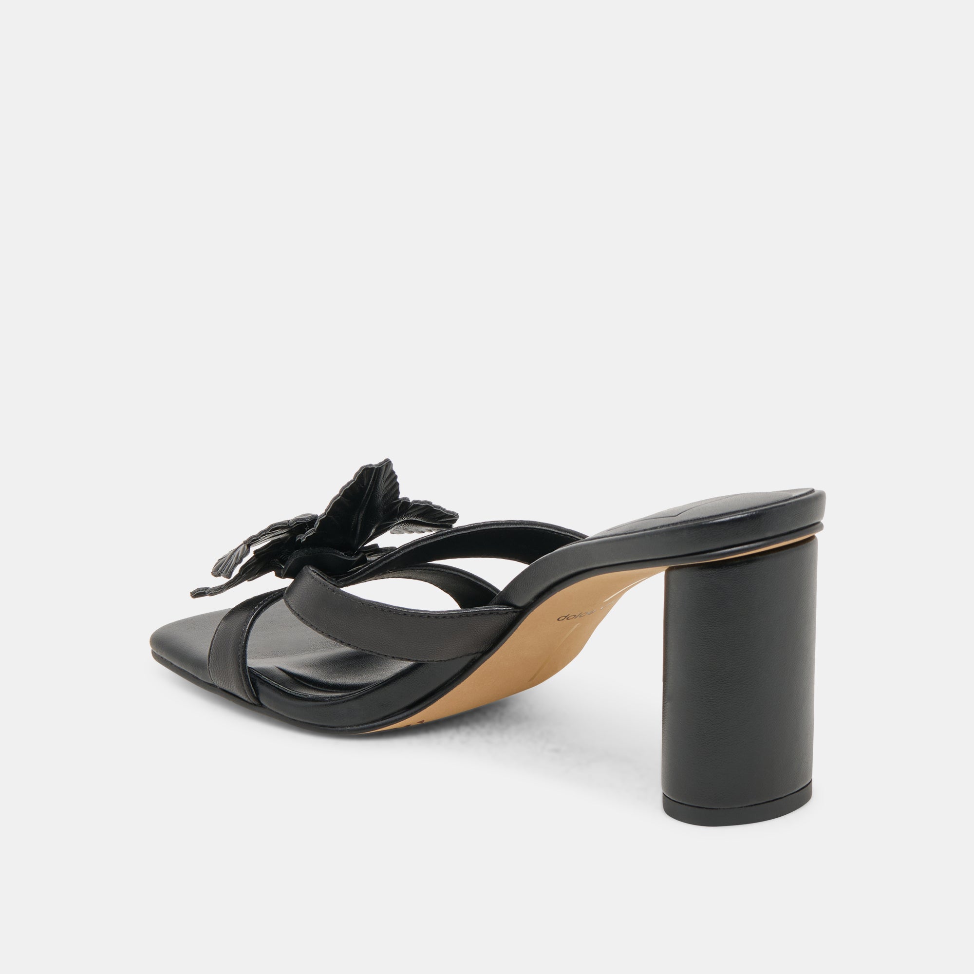 NIKIL Women's Black Leather High Heels - Stylish Pointed Toe Pumps for Work, Party & Evening Wear | Comfortable Dress Shoes for Women