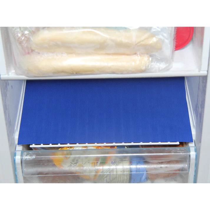 25 x 50 cm Freezer Liner - Durable Plastic Refrigerator Shelf Protector for Food Storage & Organization - Perfect for Kitchen, Grocery Store & Restaurant Use