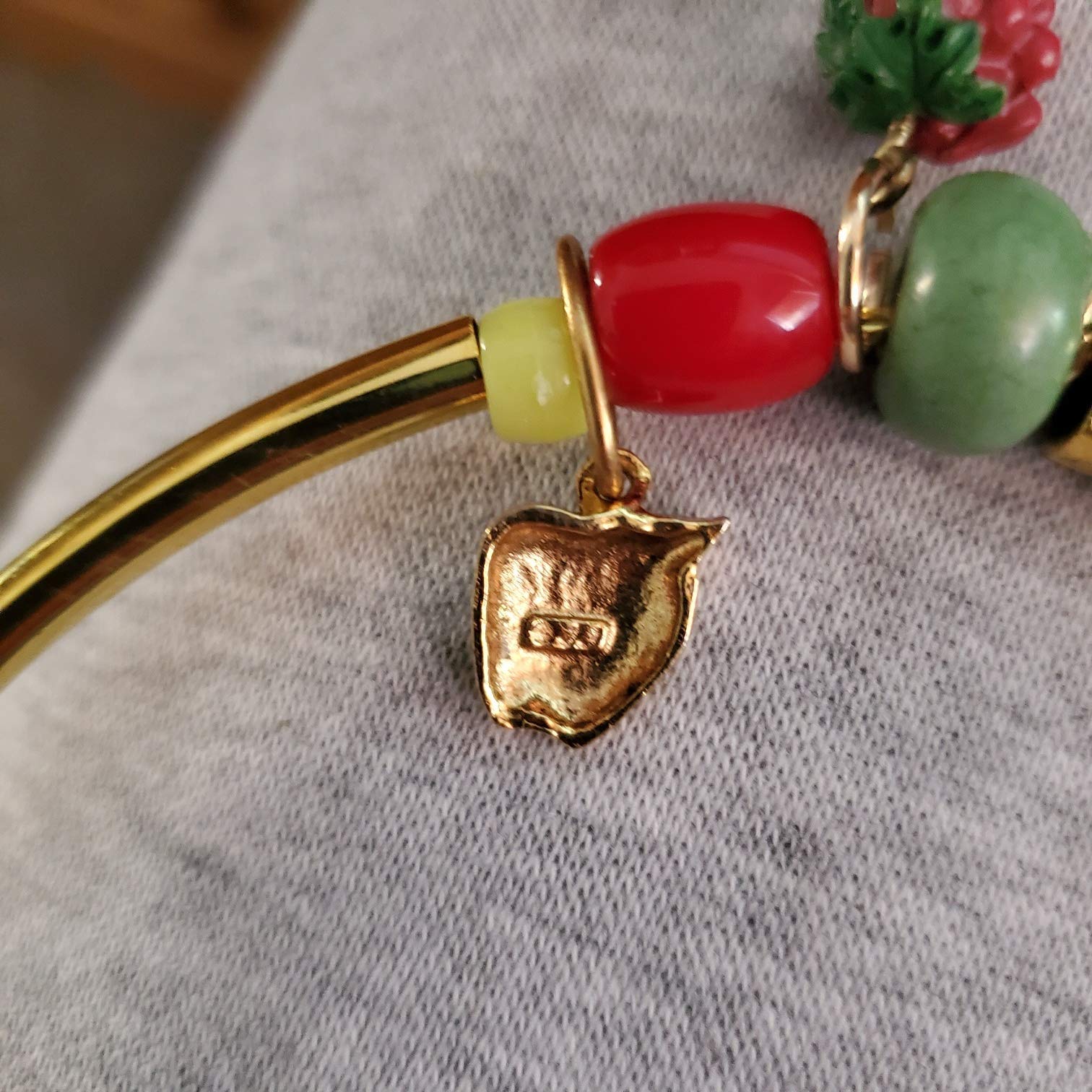 Vintage Fruit Wine Cheese Food Jewelry Set - Necklace, 2 Earrings & Keychain | Unique Handmade Gift for Wine Lovers, Cheese Enthusiasts | Perfect for Wine Tasting Parties, Gourmet Gifts & Foodie Fashion