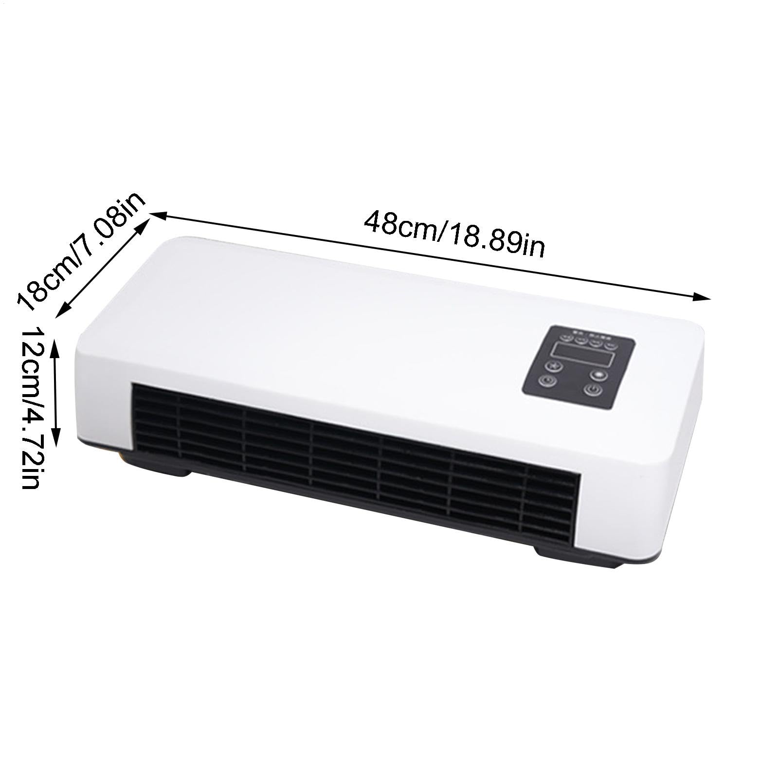 Smart Inverter RV Air Conditioner Heater Combo - Portable Heating & Cooling Unit with Remote Control | Quiet, Energy Efficient for Campers, Trailers & Tiny Homes | Perfect for Off-Grid Living & Road Trips