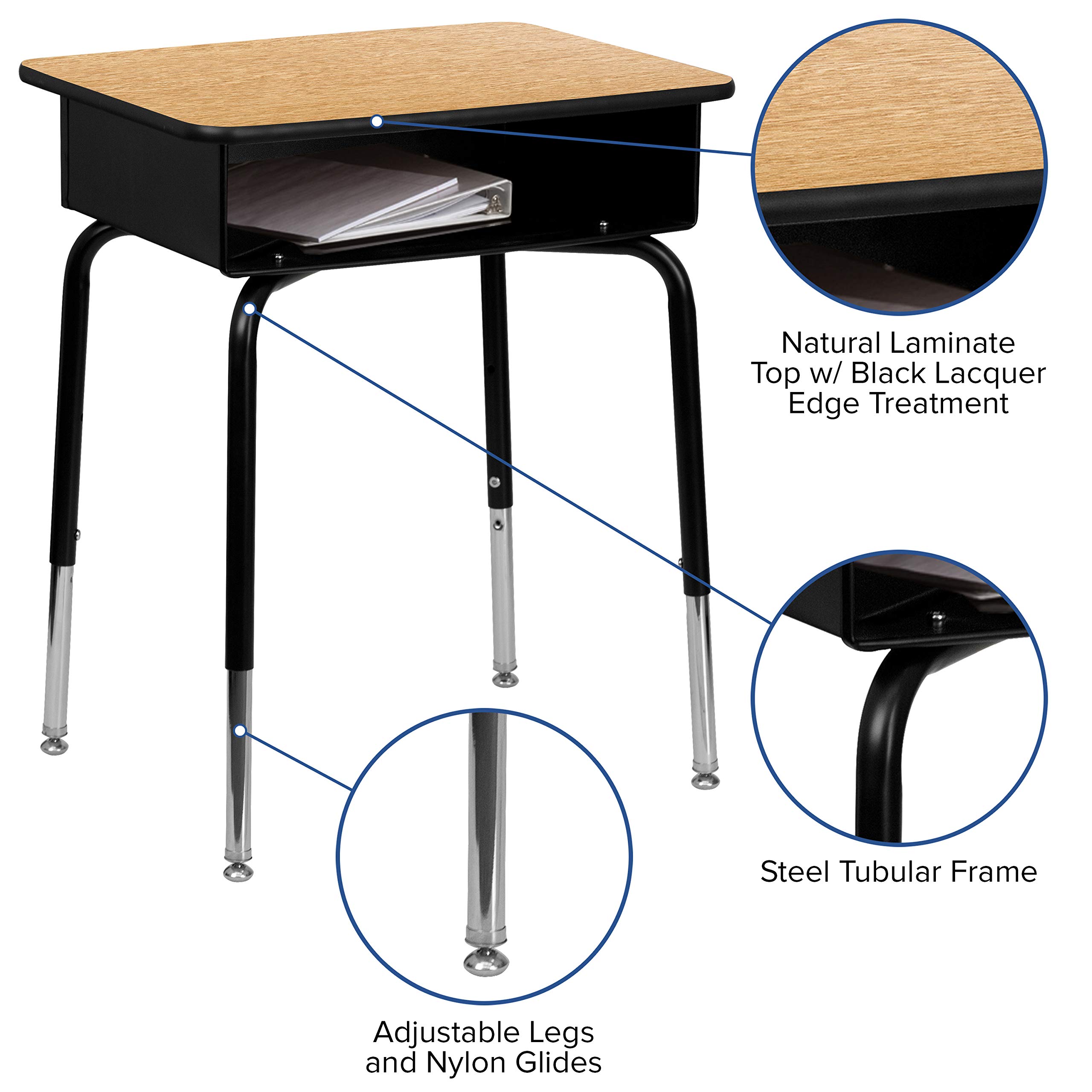 Adjustable Student Study Desk - 24