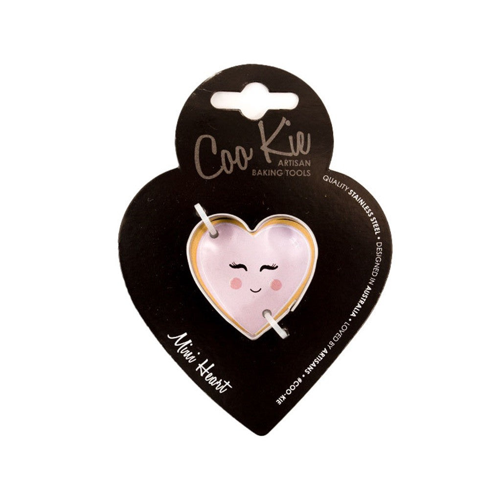 Mini Heart Cookie Cutter Set - Stainless Steel Baking Tools for Valentine's Day, Christmas, Wedding & Party Decorations - Perfect for DIY Cookies, Cupcakes & Desserts