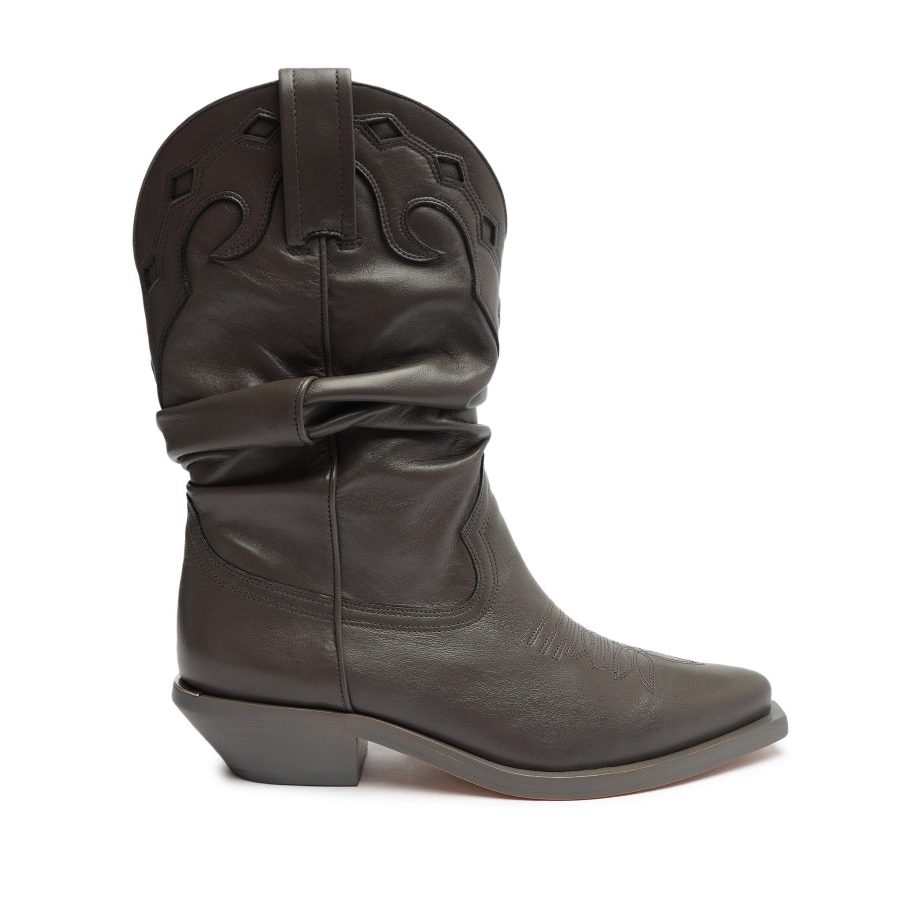 Zachy Women's Casual Nappa Leather Ankle Boots - Comfortable Slip-On Booties for Fall & Winter, Perfect for Office, Dating & Daily Wear