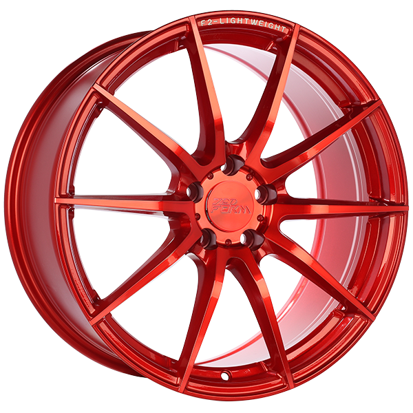 720Form RF2 R Translucent Red 19x8.5 +35 5x114.3mm 73.1mm Hubcentric Wheel - Perfect for Honda Civic, Accord & Acura Integra - Enhance Your Car's Style & Performance