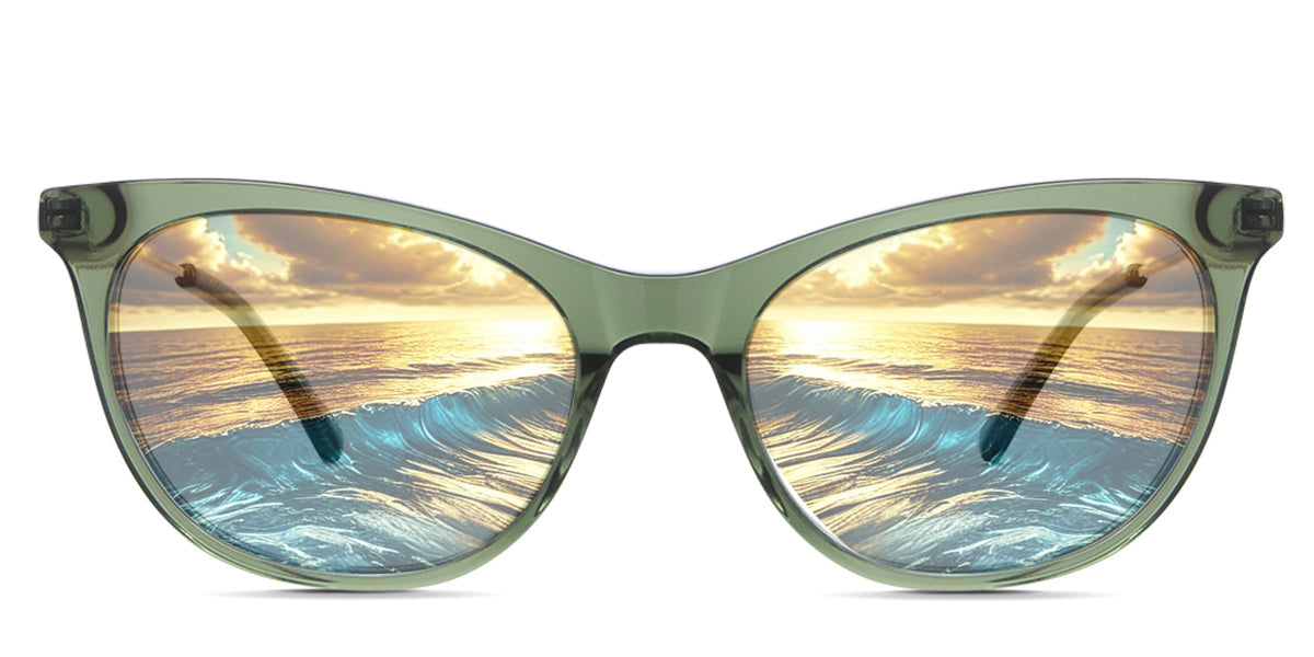 Gaia Women's Prescription Tinted Glasses - Stylish & UV Protection for Reading, Driving & Outdoor Activities