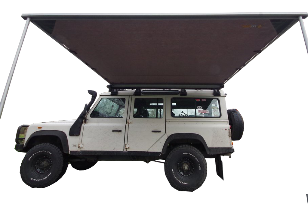 Ventura Deluxe 1.4 Roof Top Tent with Side Awning - Premium Rooftop Camping Tent for SUVs & Trucks - Perfect for Outdoor Adventures, Road Trips & Off-Grid Camping