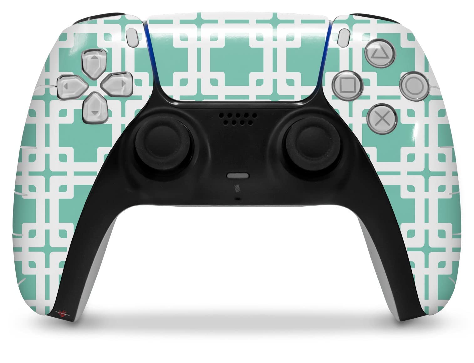 PS5 DualSense Skin Wrap - Seafoam Green for Gaming Protection