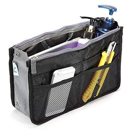 ATETO 8-Pocket Hanging Shower Caddy Organizer - Quick Dry Mesh Toiletry Bag for Men & Women - Bathroom Storage for Cosmetics, Travel Essentials & Shower Accessories - Perfect for College Dorms, Camping & Home Use (Multicolor, 8 Mesh Pockets)