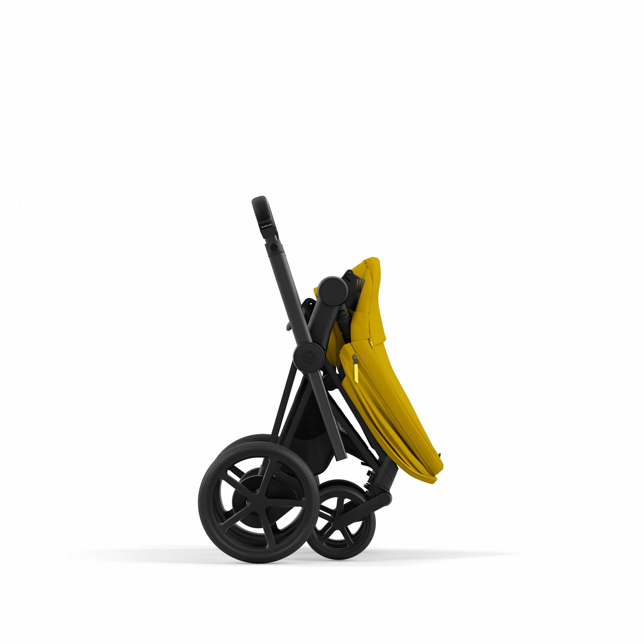 Cybex ePriam 2 Complete Stroller in Matte Black - Premium Baby Stroller with Adjustable Seat & Large Storage Basket | Perfect for Urban Walks, Shopping & Travel