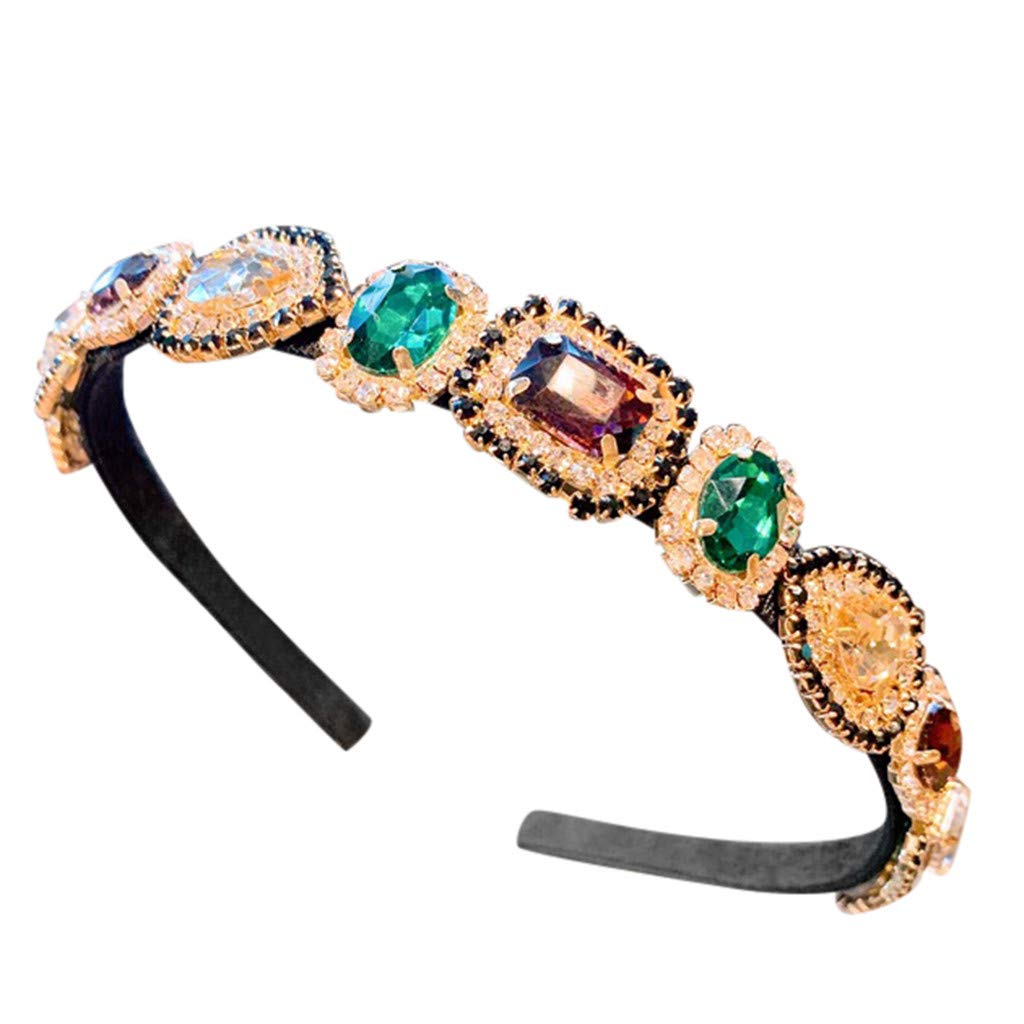 Arystk Women's Headband - Colorful Stretchable Hair Hoop for Women & Girls - Perfect for Yoga, Running, Workouts and Everyday Fashion Accessory