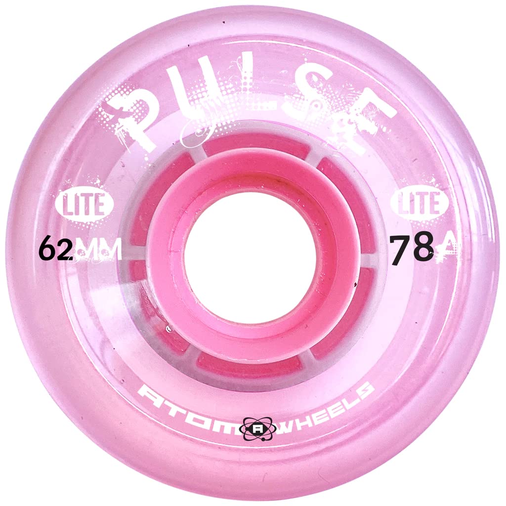 High-Performance 78A Hardness Quad Roller Wheels for Pulse Skateboards - Smooth Ride for Outdoor & Street Skating, Longboard, Cruiser & Skatepark Use