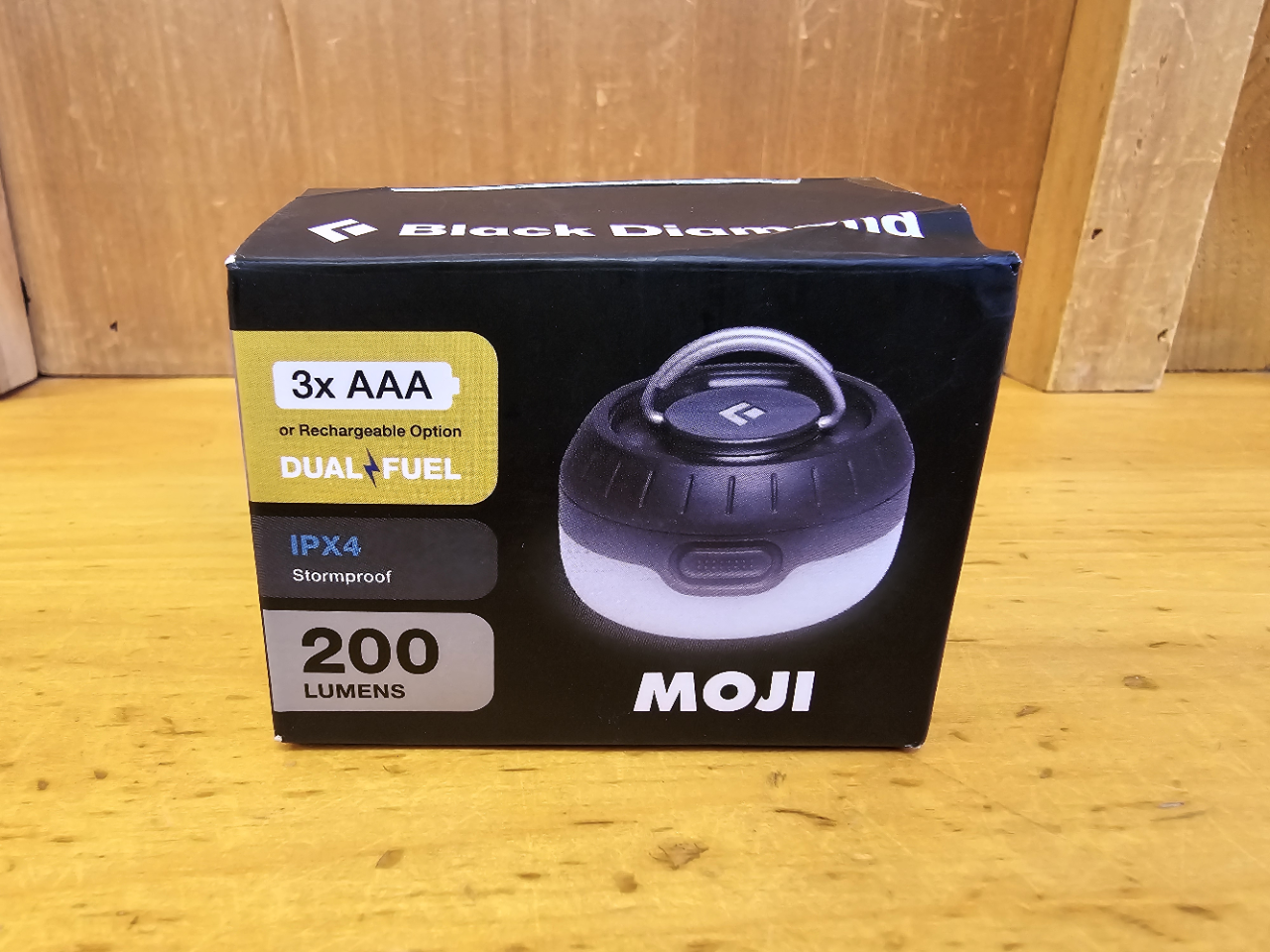 Black Diamond Moji Lantern - Compact & Durable LED Camping Light for Hiking, Backpacking, and Emergency Use (Scratch & Dent)