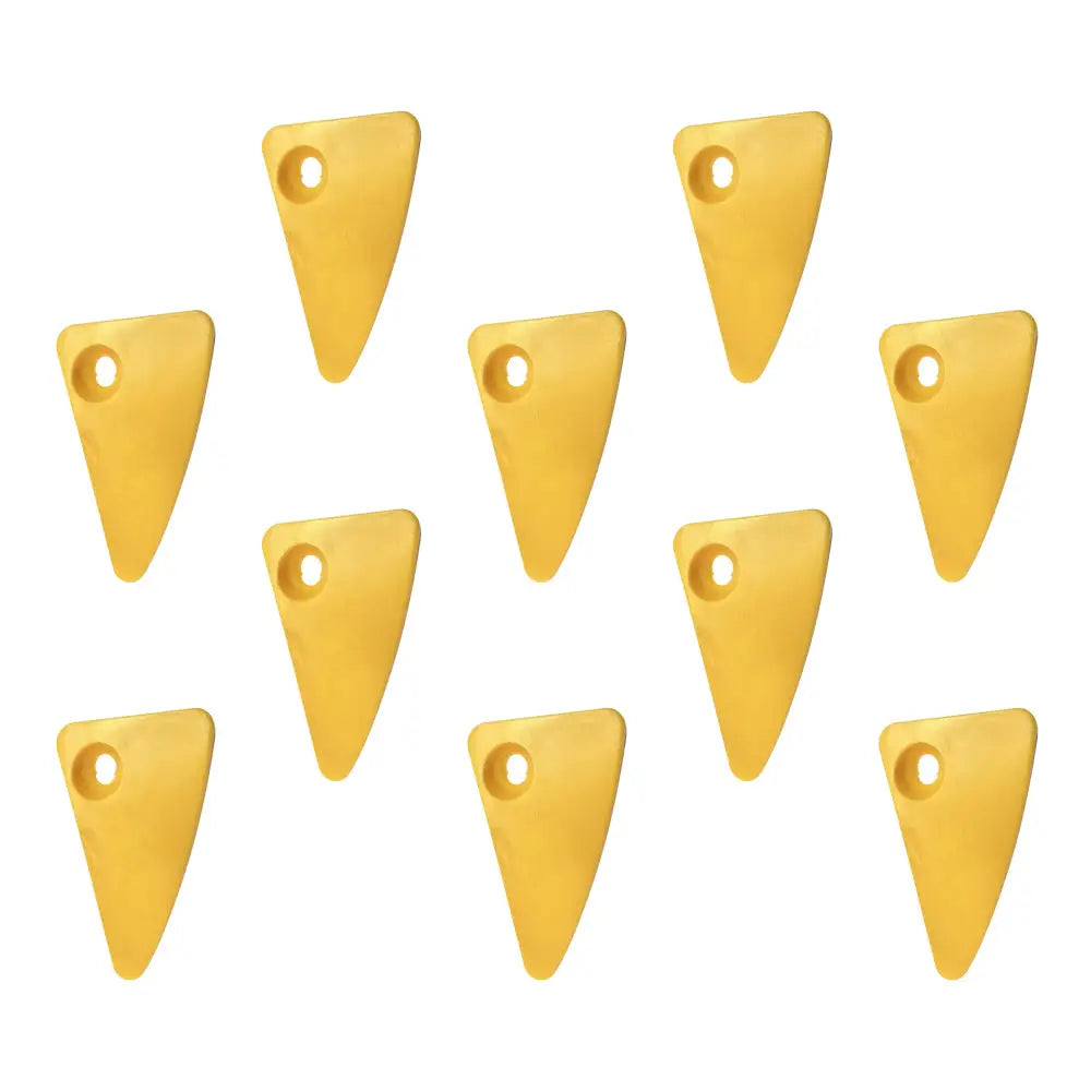 Corghi 4 106611A Triangle Plastic Inserts for Leverless Tire Changers - Durable Replacement Parts for Tire Repair Shops & Auto Service Centers