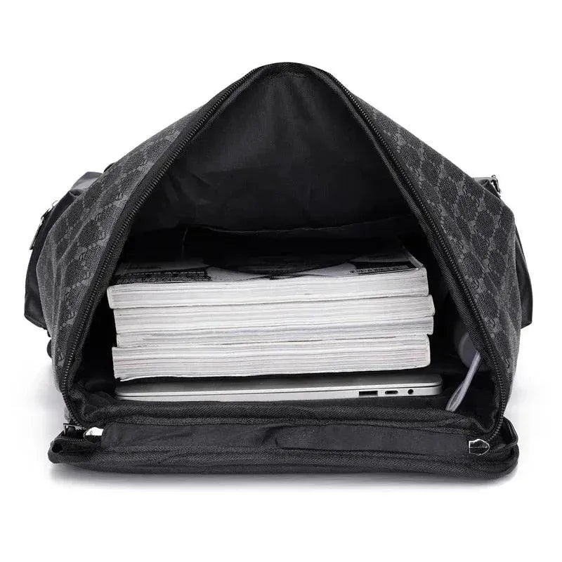 Best Men's Backpack for School & College - Durable Laptop Backpack with USB Charging Port - Perfect for Students, Commuters & Travel