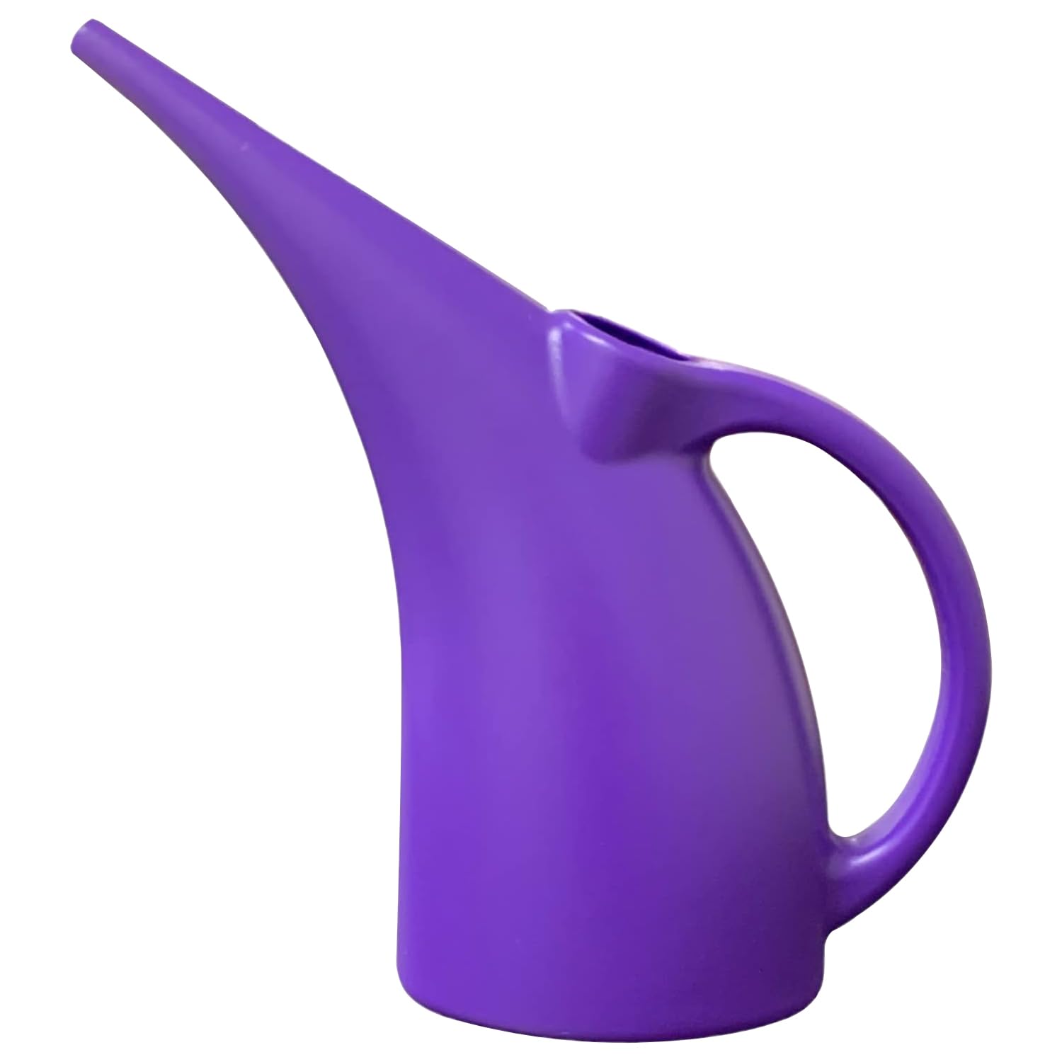 KP KOOL PRODUCTS 1/2 Gallon Small Watering Can for Indoor & Outdoor Plants - Purple Plastic Plant Waterer for Garden, Balcony & Houseplants (1 Pack) - Perfect for Delicate Flowers, Herbs & Succulents