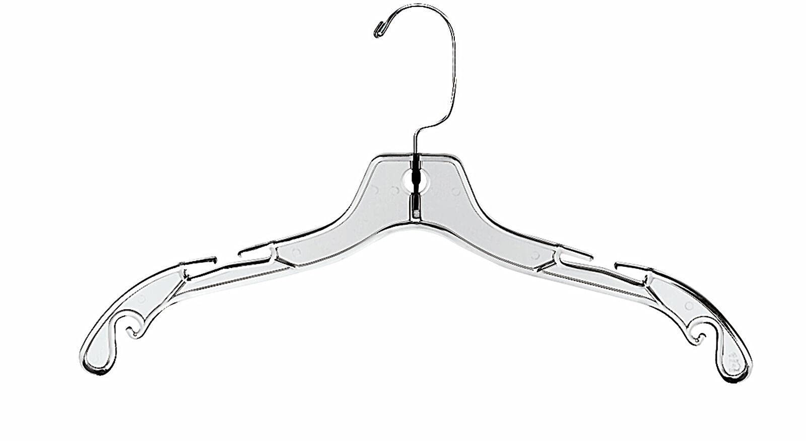 Lightweight Dress Hangers - 17 Inch Wooden Clothes Hangers for Closet Organization, Dorm Room Essentials, Pants & Clothing Storage | Perfect for Home, Bedroom & Wardrobe Organization