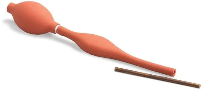 Sugar Pump Double Bulb - Premium Silicone Basting Brush for Baking, Grilling & Cooking - Perfect for Glazing Meats, Cakes, and Pastries