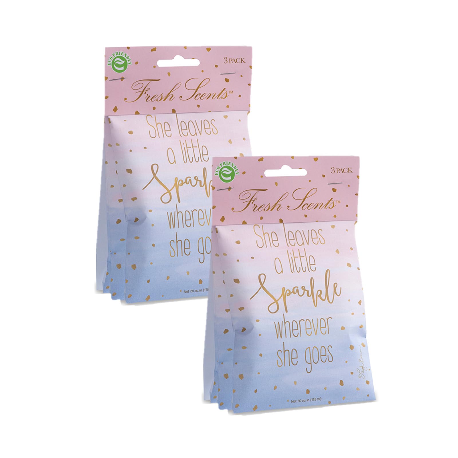 Willowbrook Fresh Scented Sachet Packets - 6 Pack Long Lasting Fragrance Bags for Drawers, Closets, Cars & Home | Aromatic Air Freshener for Wardrobes, Vehicles & Small Spaces | Perfect for Gifting & Everyday Use