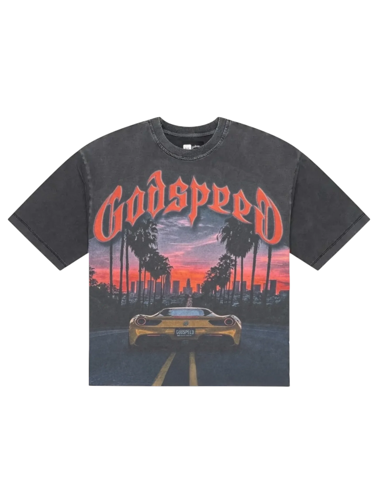GODSPEED Sunset BLVD (Black Wash) - Premium Distressed Denim Jeans for Men | Perfect for Casual Wear, Night Out & Street Style Fashion