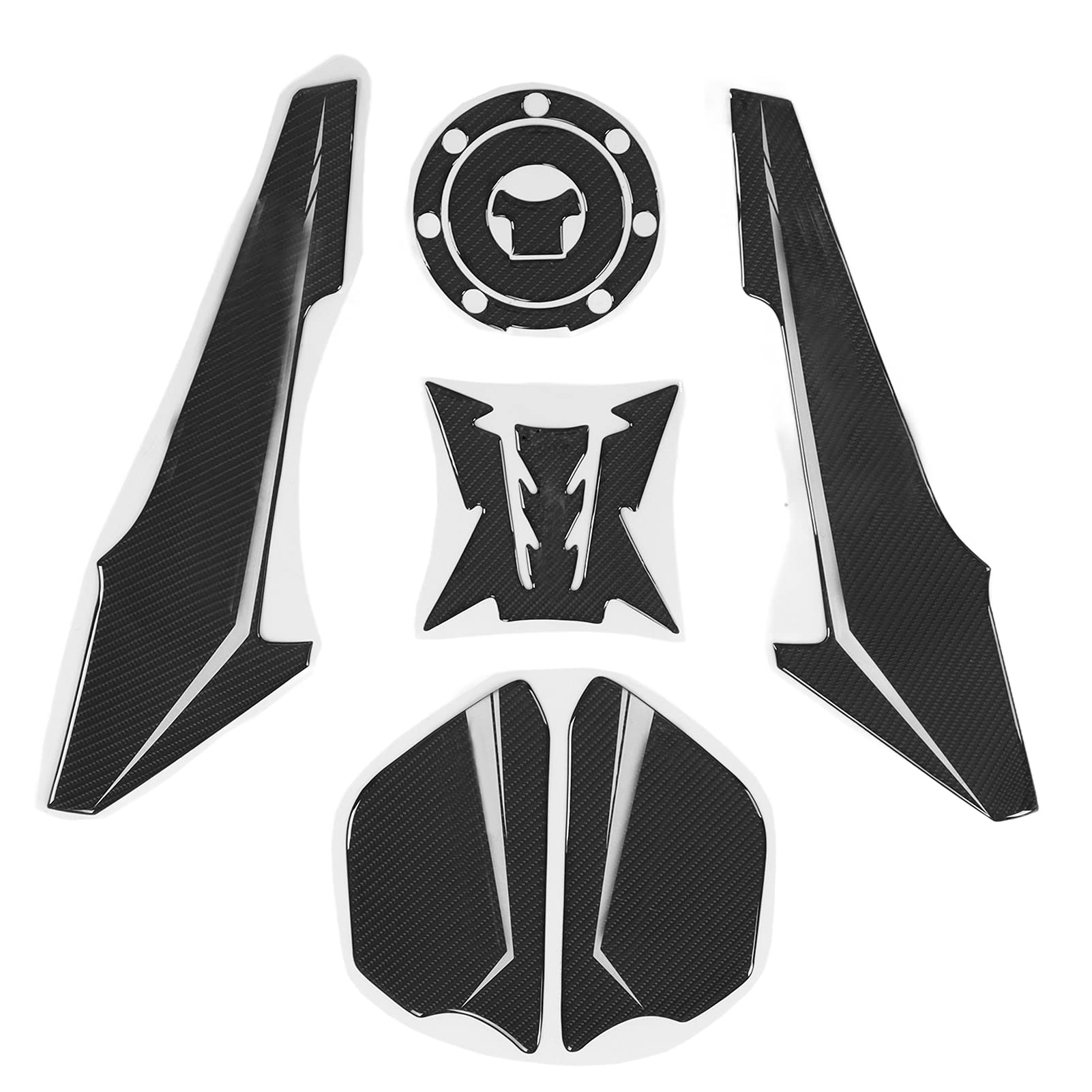 CB400X CB 400X 2021 Motorcycle Fuel Tank Sticker - Anti-Slip Carbon Fiber Protection Decal Replacement | Perfect for Bike Customization & Tank Protection