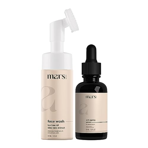 GHC Complete Skin Care Kit with Tea Tree Foaming Face Wash, Anti-Acne Gel & Retinol Serum | Hydrating, Acne Control & Oil Regulation | Niacinamide, UV Protection & Pollution Defense | Improves Skin Hydration, Scar Healing & Wrinkle Reduction | Hyaluronic Acid & Aloe Vera for All Skin Types | Perfect for Daily Skincare Routine & Travel Essentials
