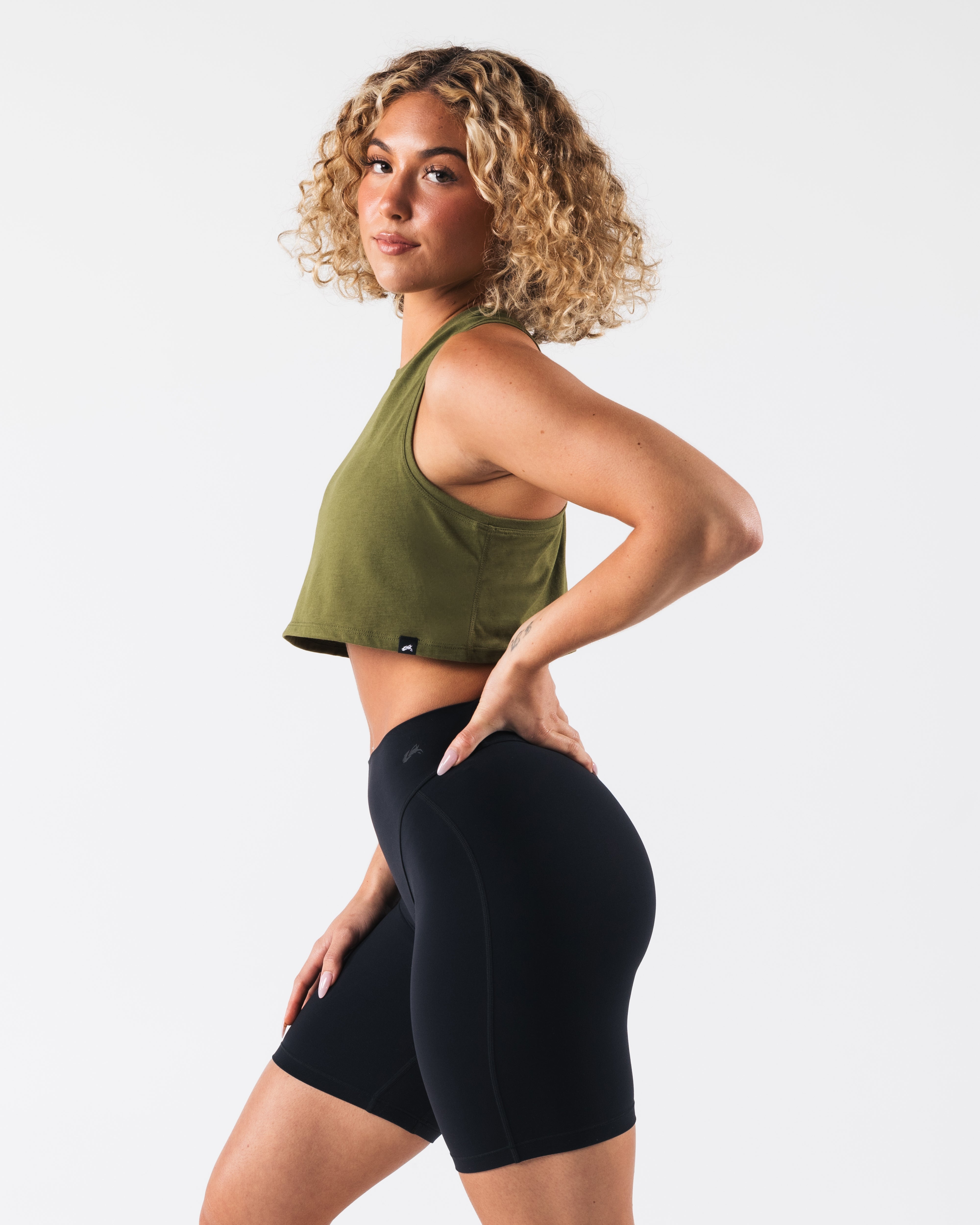 OT Muscle Tank Top for Women - Soft Breathable Verbena Color Workout Shirt for Gym, Yoga & Running | Casual Streetwear & Athletic Wear