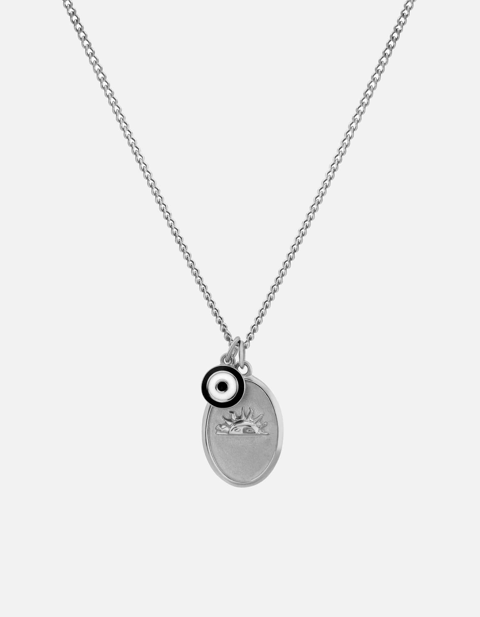 Sterling Silver Black Dawn Pendant Necklace for Women - Elegant Jewelry Gift for Birthday, Anniversary & Everyday Wear