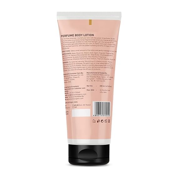 Glam Woman Perfumed Body Lotion with Argan Oil & Shea Butter - 200ml Deep Nourishing, Hydrating Moisturizer for Soft, Supple & Healthy Skin | Perfect for Daily Use, Gift Sets & Spa Days