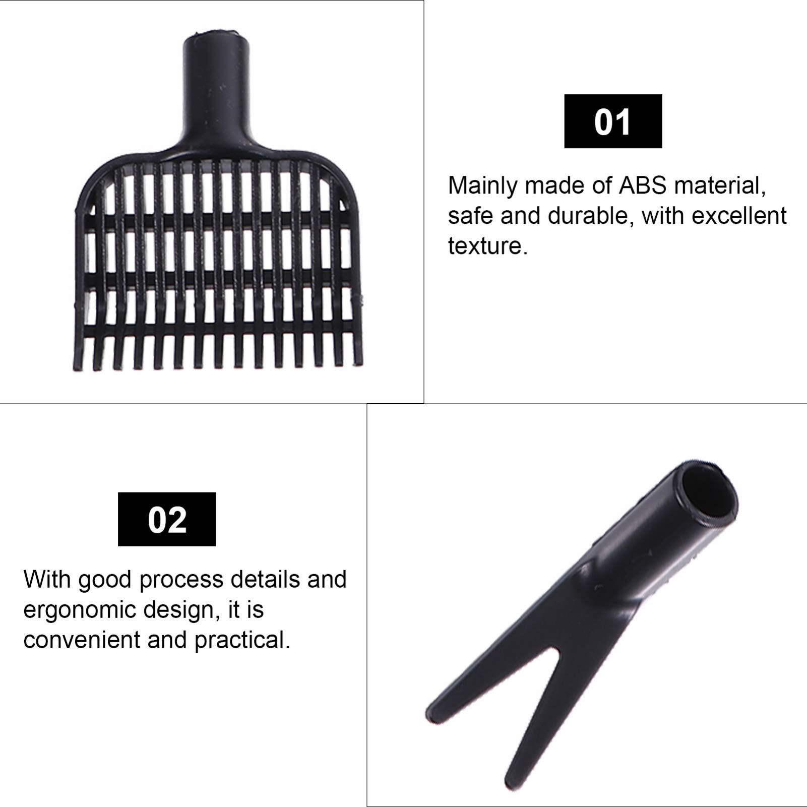 Balacoo Aquarium Cleaning Kit - 1 Set Glass Scraper, Fish Tank Brush, Cleaning Pad & Net - Professional Deep Cleaning Tools for Freshwater & Saltwater Tanks - Perfect for Algae Removal, Glass Scrubbing & Tank Maintenance