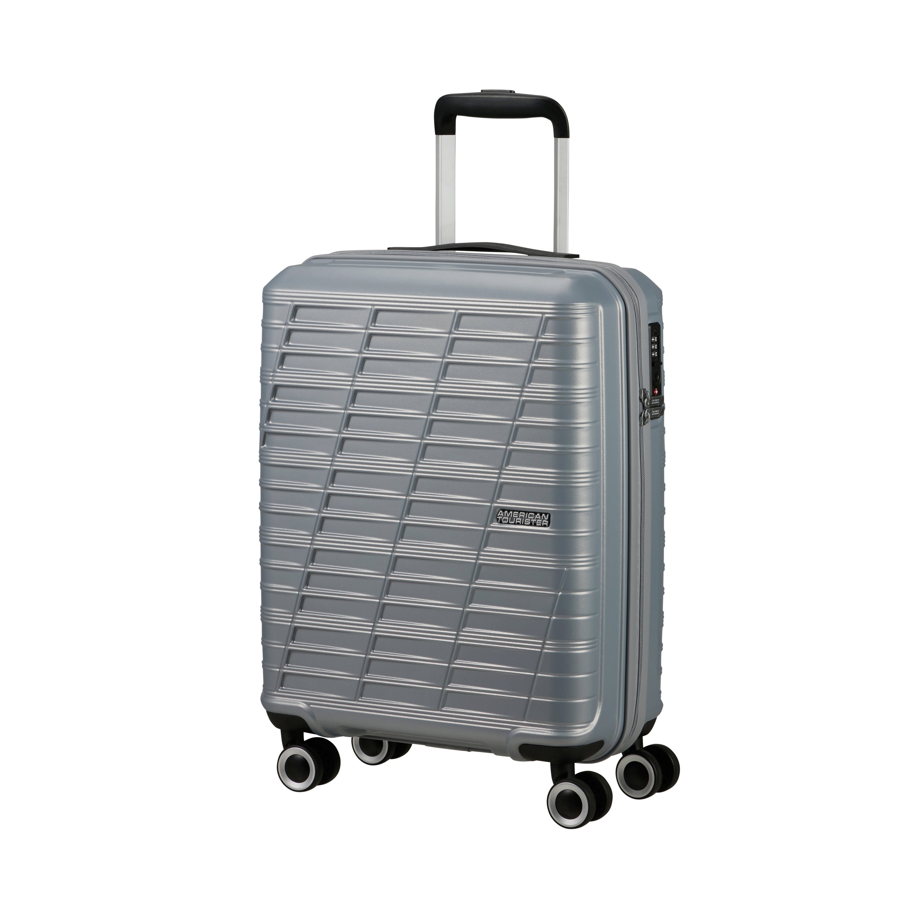 American Tourister Surftime Spinner Carry On Luggage - Lightweight Expandable Suitcase for Travel, Business & Vacation - 20