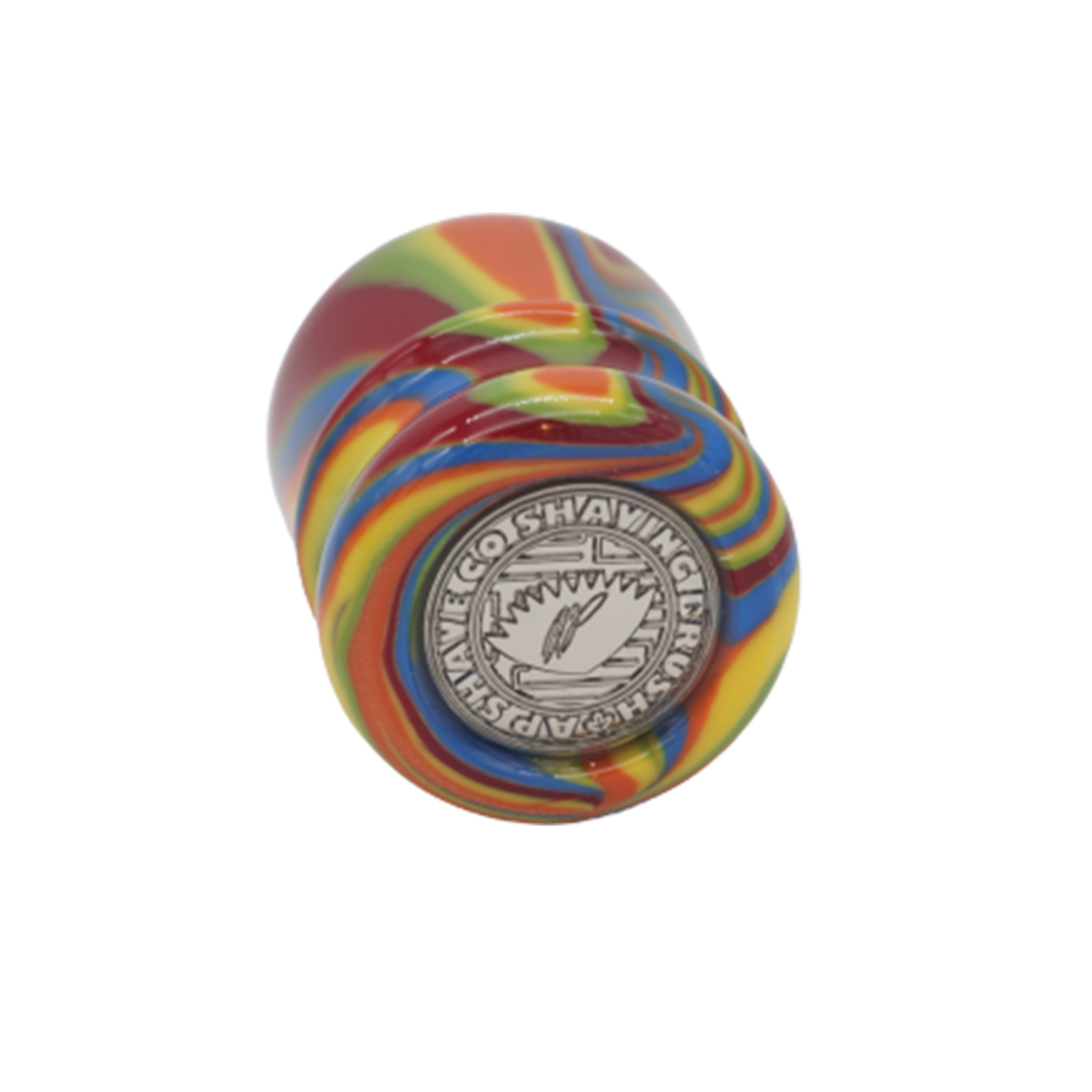 Premium Handcrafted Disco Shaving Brush Handle - Fits 24mm & 26mm Knots - Perfect for Wet Shaving & Grooming Gifts for Men