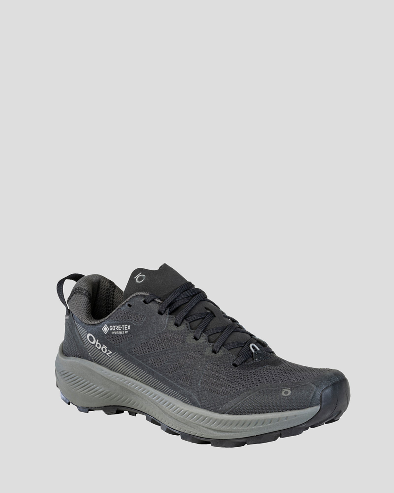Oboz Katabatic LT Low GTX Wide Men's Hiking Shoes - Black Sea | Waterproof & Durable for Outdoor Adventures