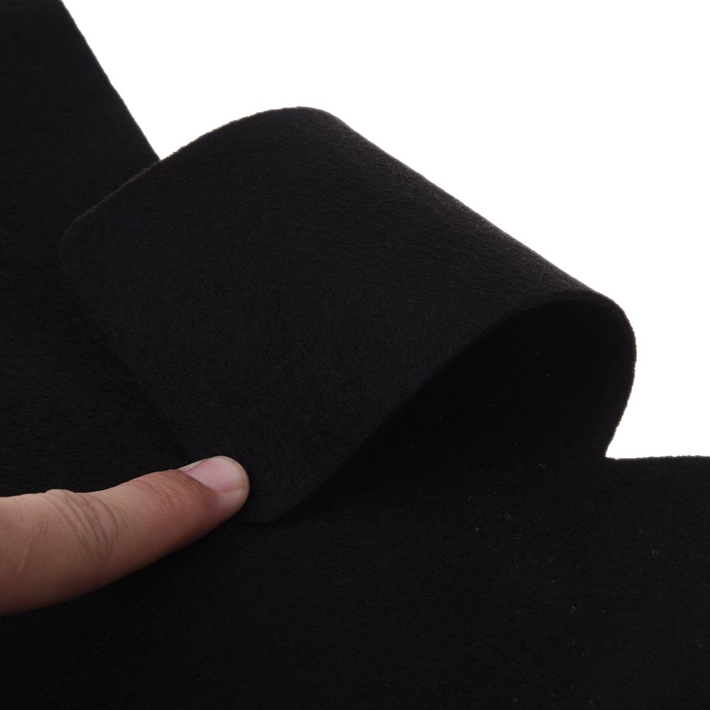 Non-Slip Silicone Pot and Pan Protector Pads - 8 Pack Black Kitchen Cabinet Shelf Liners for Organizing Cookware - Perfect for Drawer, Cabinet & Countertop Protection