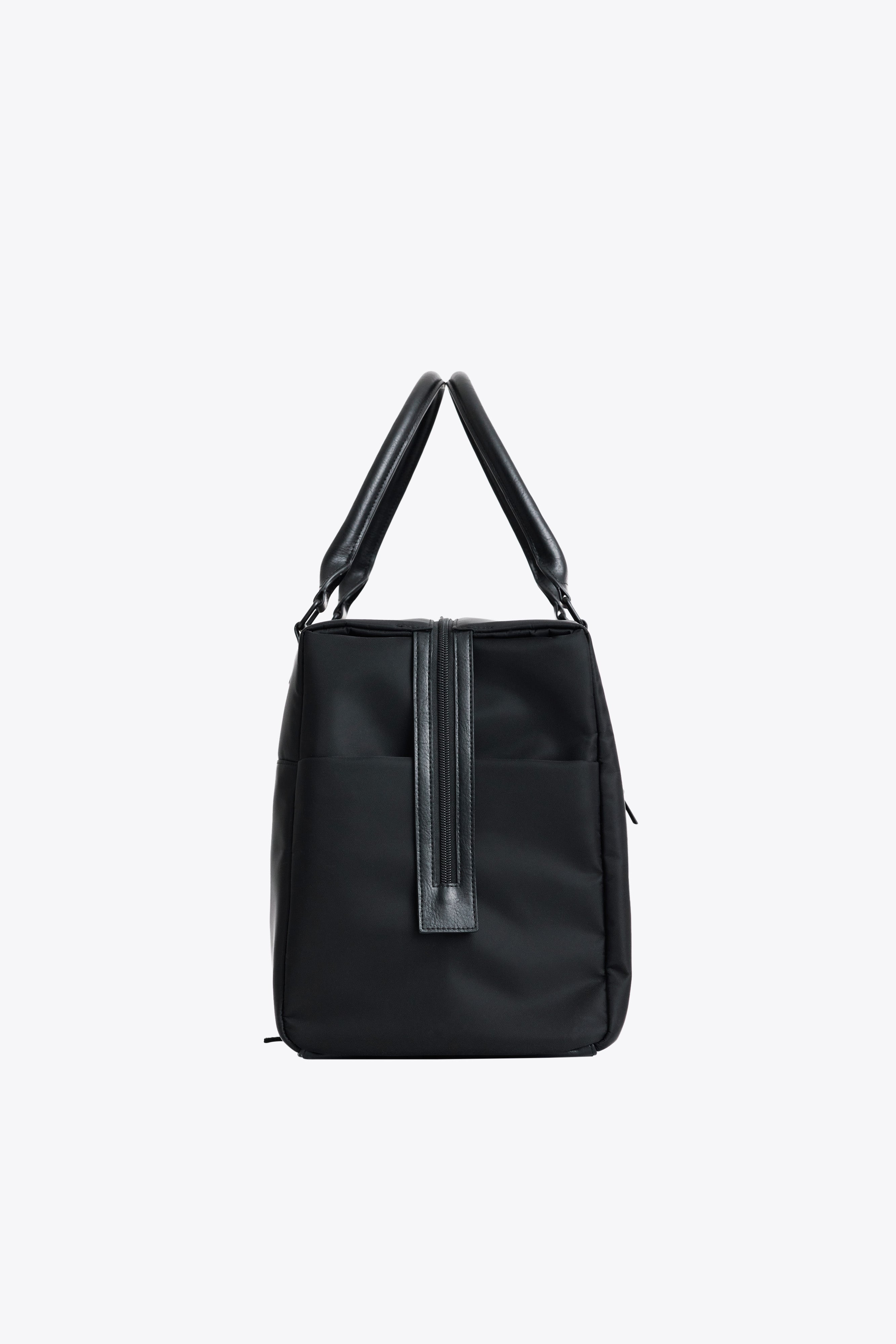 Premium Black Commuter Duffle Bag - Waterproof Travel & Gym Backpack for Men & Women | Perfect for Business Trips, Workouts & Weekend Getaways