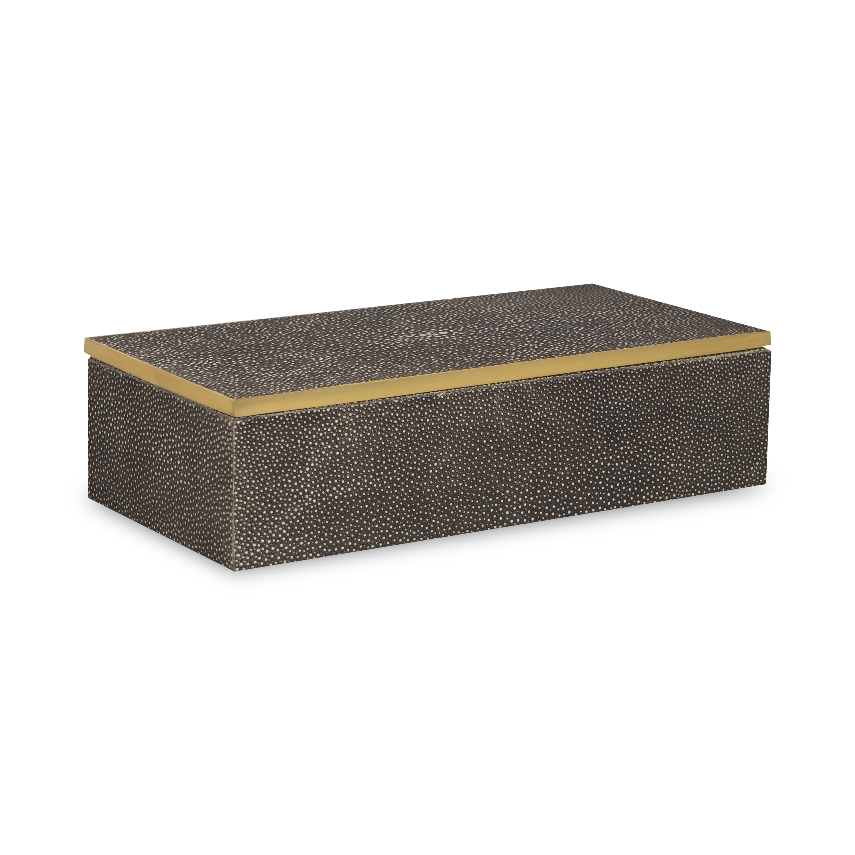 Luxury Faux Shagreen Jewelry Box - Elegant Storage for Rings, Necklaces & Accessories - Perfect for Home Decor, Gift Giving & Travel Organizer