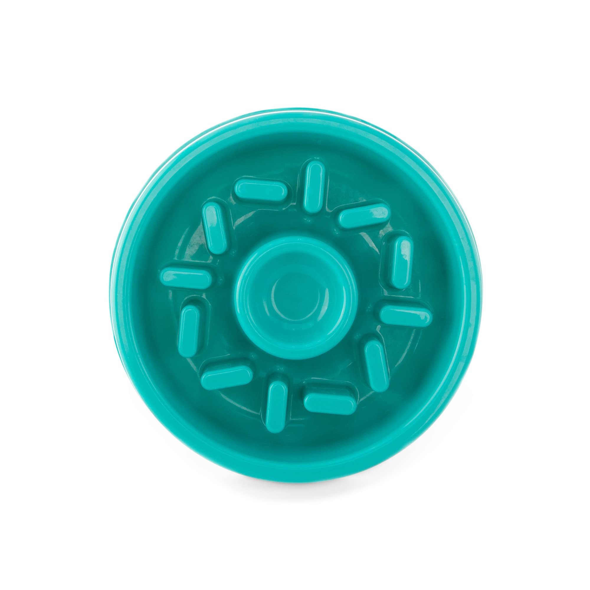 ZippyPaws Happy Bowl Slow Feeder Dog Bowl - Non-Slip, Dishwasher Safe Pet Food Bowl - Slows Eating Up to 10x - Perfect for Fast Eaters & Digestion - Great for Mealtime Fun & Training