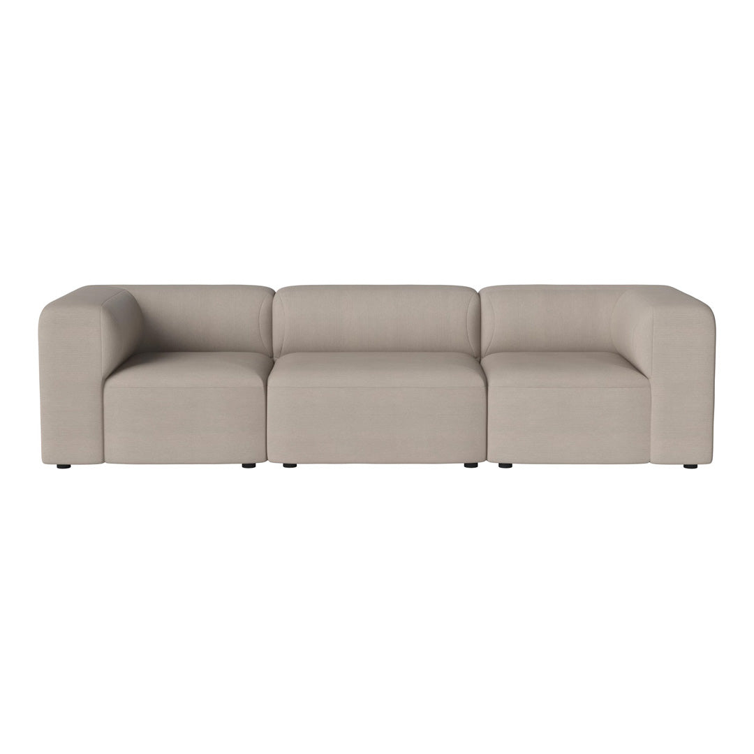 Modern 3-Seater Angle Sofa - Comfortable L-Shaped Sectional Couch for Living Room, Lounge & Small Spaces - Perfect for Apartments, Dorms & Home Theater Seating
