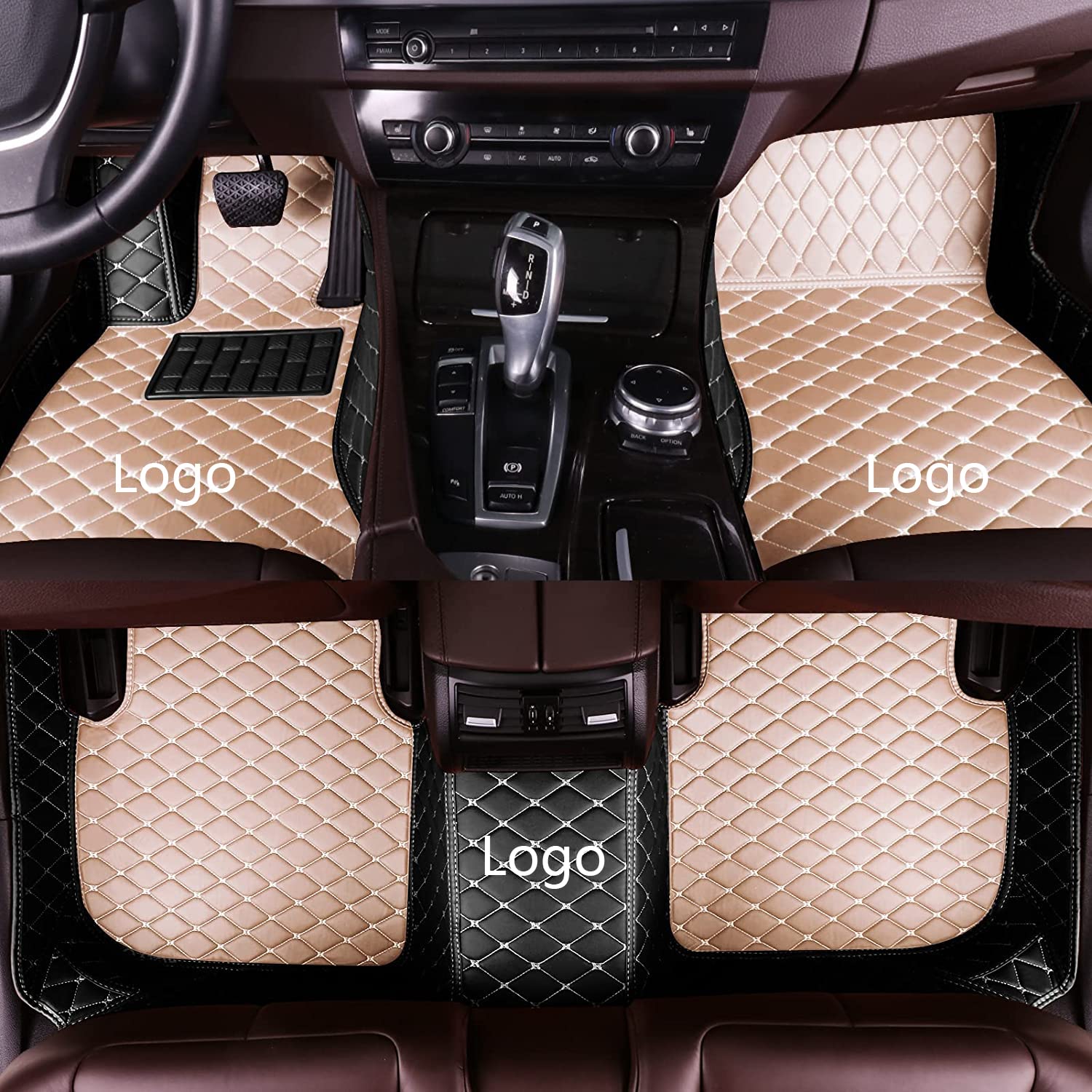 Custom Car Floor Mats for Sedan SUV - All Weather, Waterproof & Anti-Slip - Perfect for Sports Cars & Daily Driving
