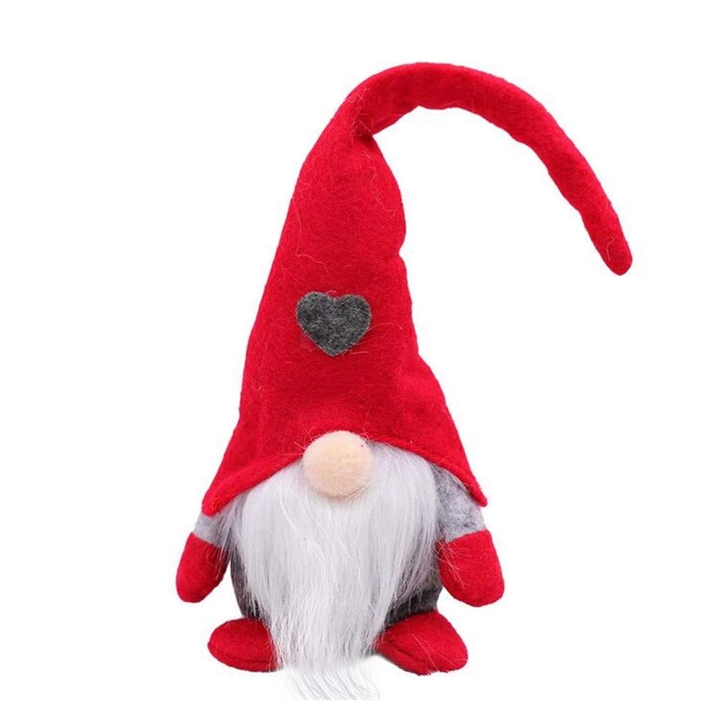 Christmas Rudolph Faceless Doll Decor - Festive Home & Gift
