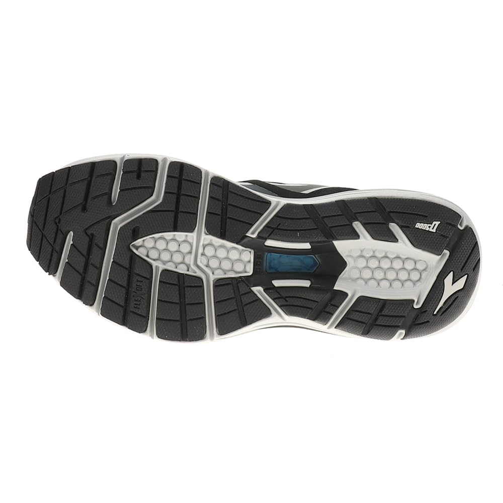 Diadora Women's Mythos Blushield 8 Vortice Running Shoes - Black | Lightweight Cushioned Sneakers for Women | Perfect for Jogging, Gym Workouts & Everyday Wear