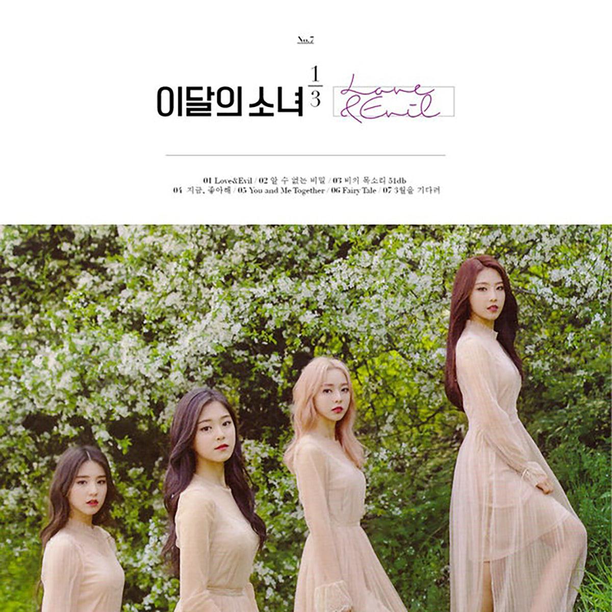LOONA 1/3 'LOVE & EVIL' K-Pop Album - Limited Edition CD + Photobook | Perfect for K-Pop Collectors & LOONA Fans | Great for Gifts, Display & Music Collections