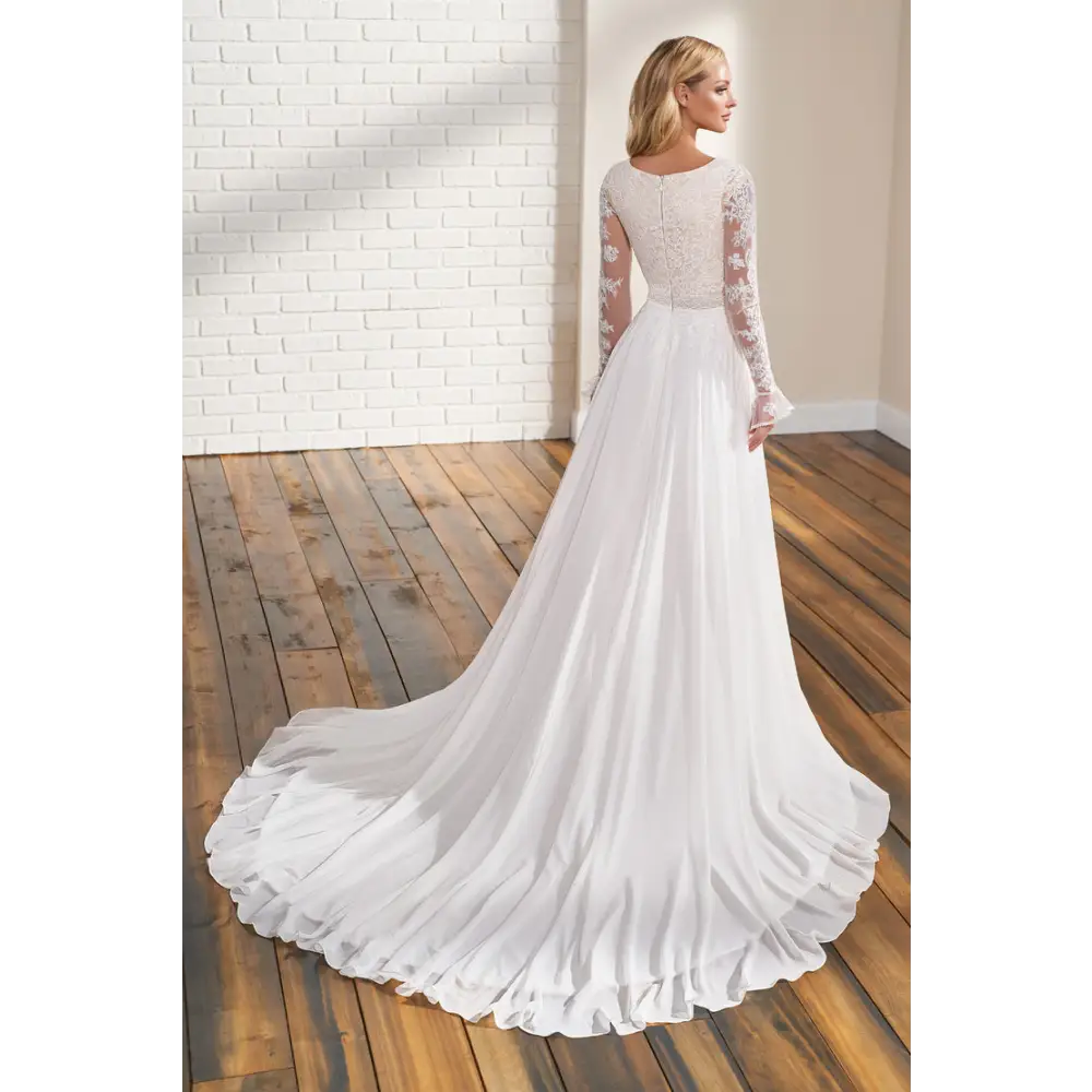 Modest Mon Cheri TR12295 Elegant Women's Dress - Perfect for Parties, Weddings & Special Occasions