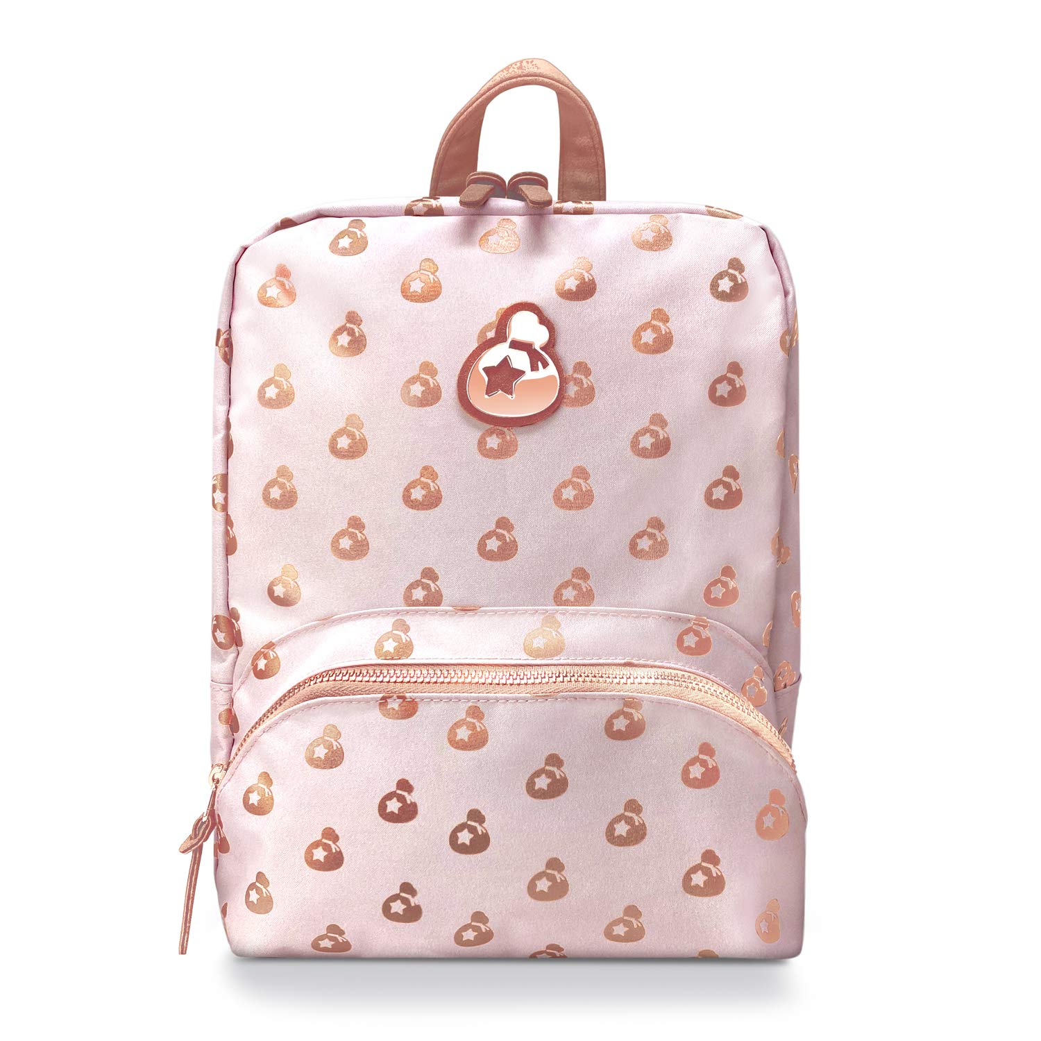 Official Nintendo Animal Crossing Collectors Set - Rose Gold Island Mini Backpack Switch Case, Celeste Floral Knit Beanie & Lapel Pins for Nintendo Switch | Perfect for Gaming, Cosplay & Collectors