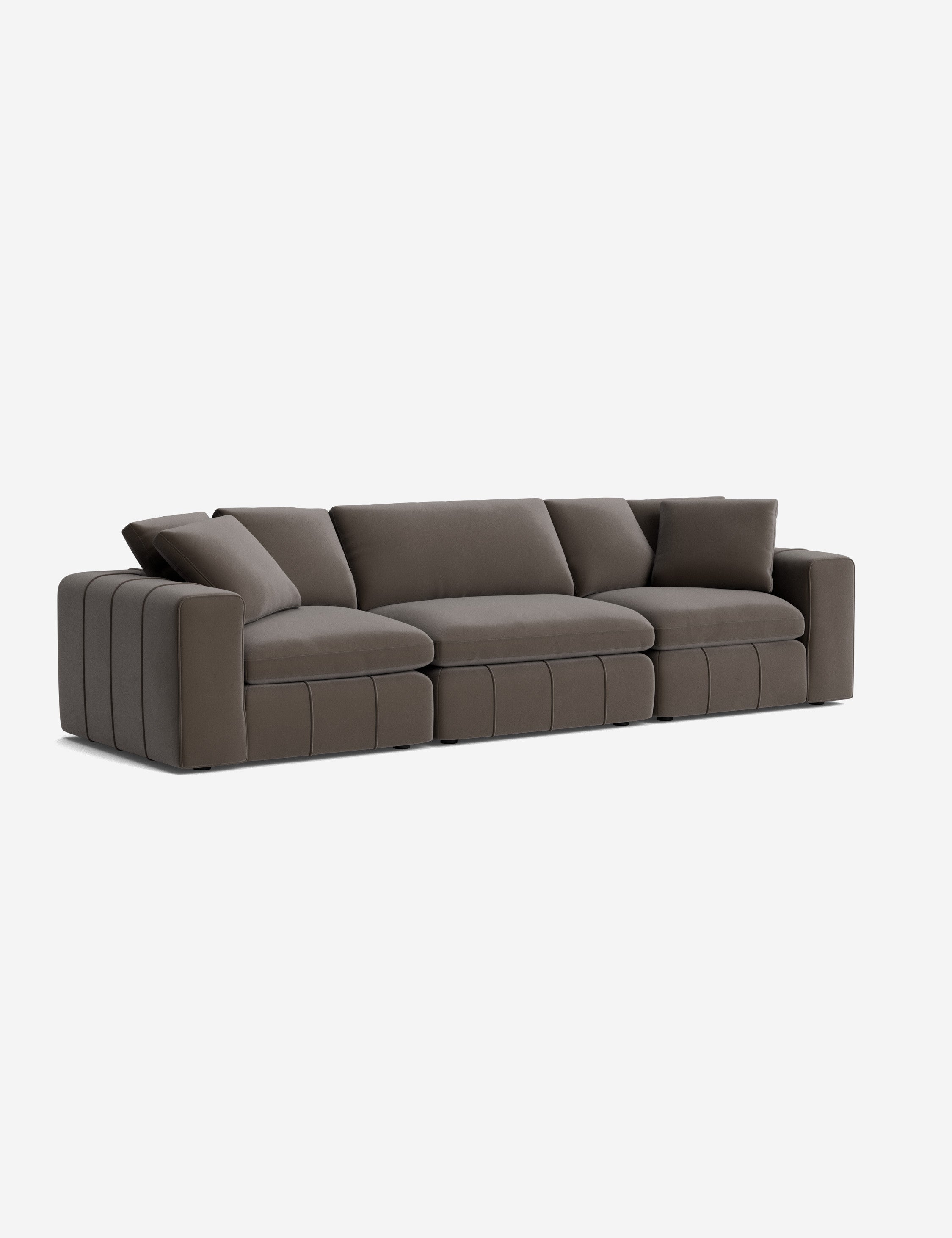 Capella Sofa - Modern Comfortable Living Room Couch for Small Spaces, Home & Office Use