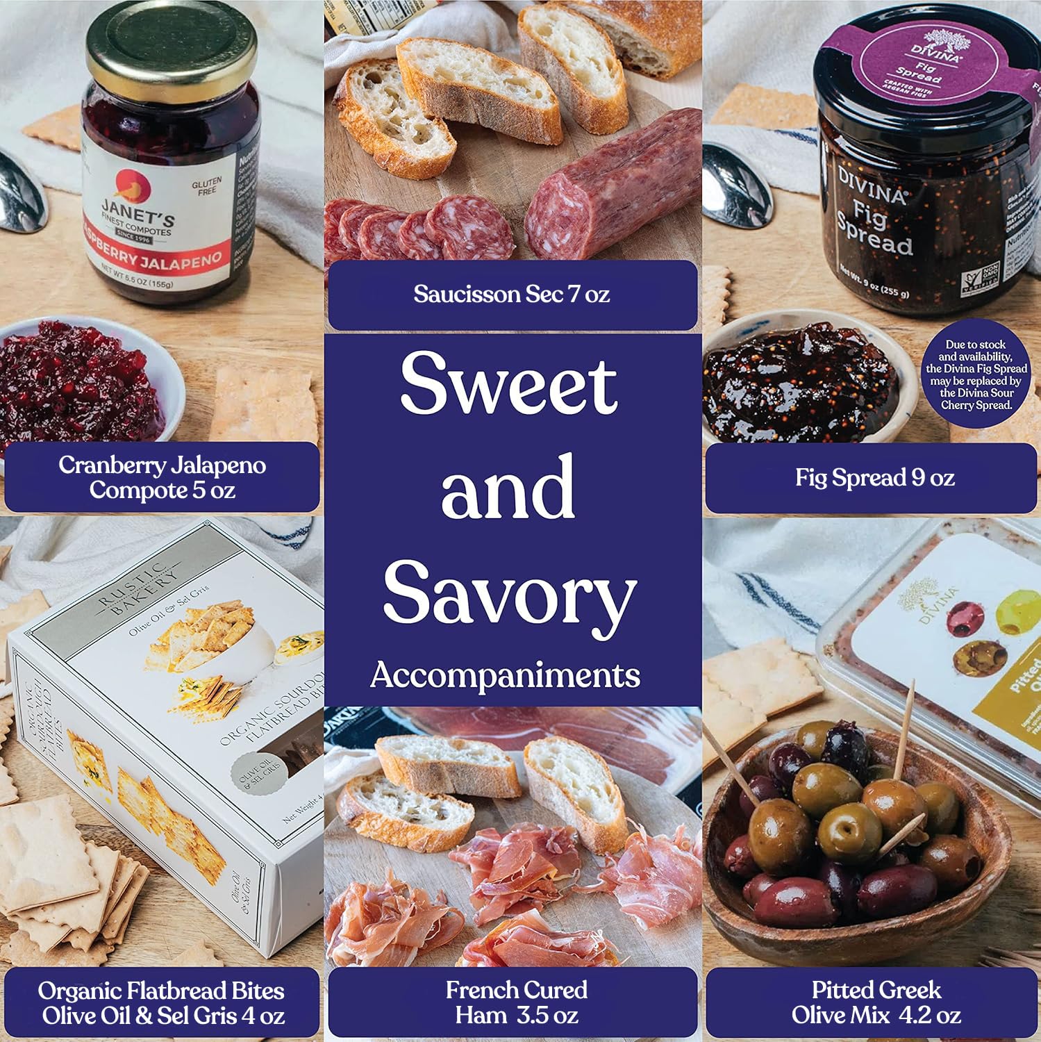 The Cheese Lover Shop Ultimate Box - Premium Cheese Platter with 6 Gourmet Cheeses & 6 Artisanal Accompaniments - Perfect Cheese Sampler Gift Set for Holidays, Parties & Wine Pairings