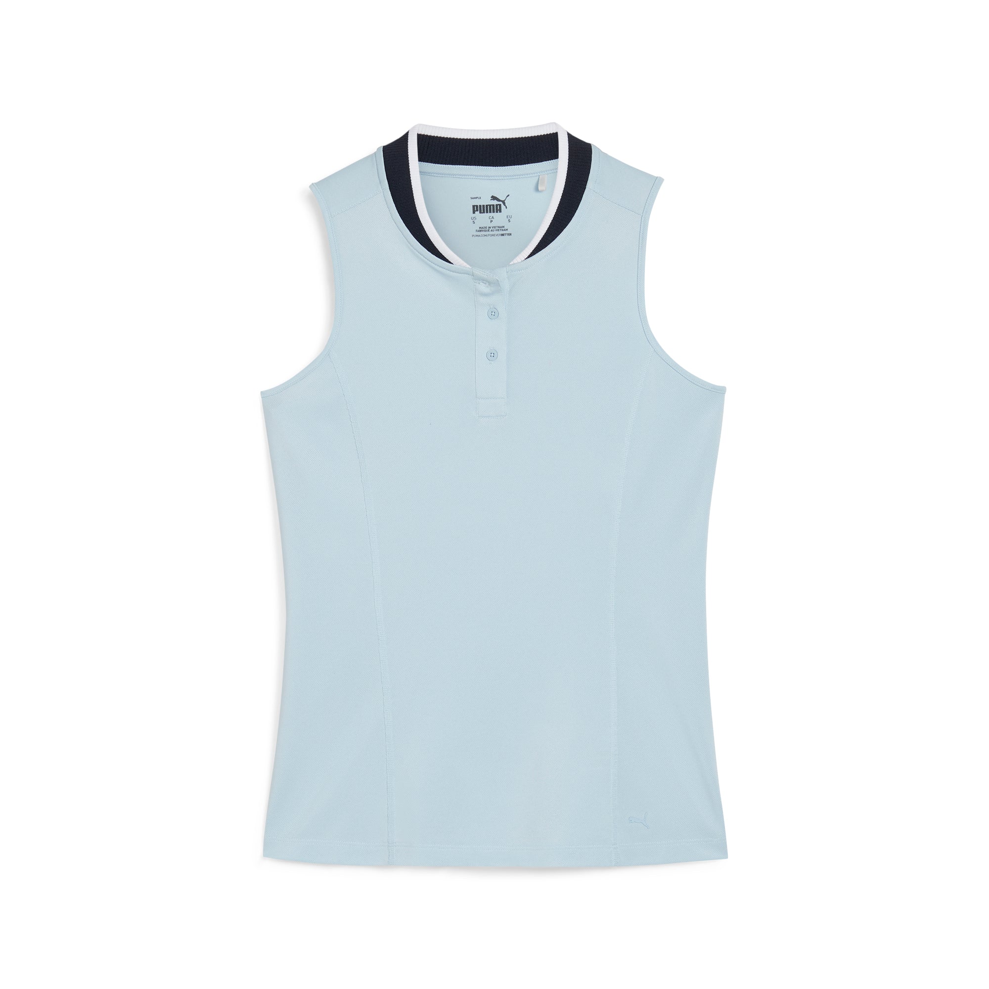 Women's Breathable Pique Sleeveless Golf Polo Shirt - Moisture Wicking Athletic Top for Golf, Tennis & Summer Outdoor Sports