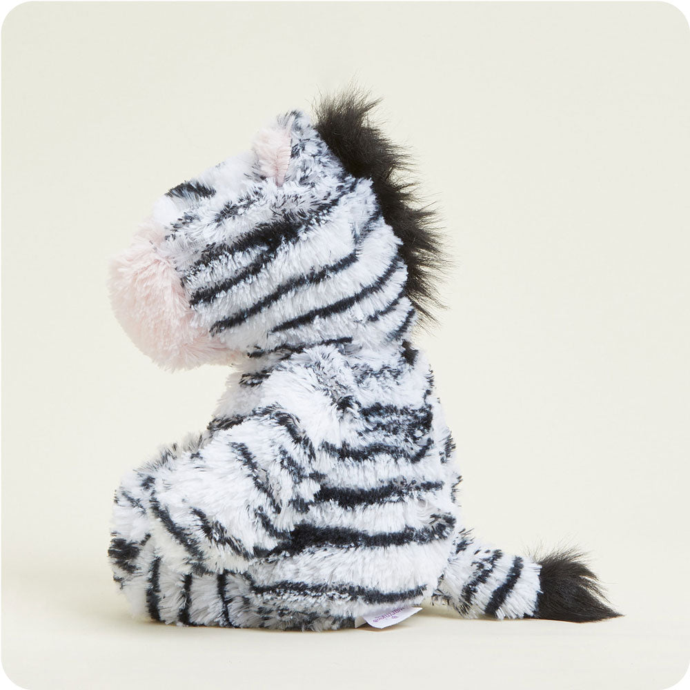Weighted Heated Zebra Plush Toy - Cozy Stuffed Animal for Kids & Adults | Perfect for Stress Relief, Anxiety Comfort, and Warmth in Winter